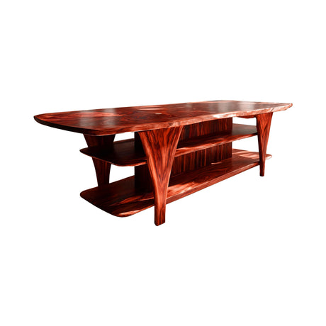 Avelon Hearth Solid Wood Kitchen Island Mahogany - Timberustic Kitchen Island