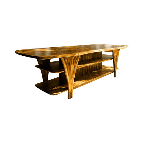 Avelon Hearth Solid Wood Kitchen Island Teak - Timberustic Kitchen Island