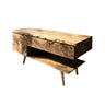 Avenor Live Edge Solid Wood Freestanding Bathroom Vanity with Drawers Natural Oak - Timberustic Freestanding Bathroom Vanity with Drawers