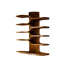 Avenra Live Edge Solid Wood Floating Kitchen Shelf Brown - Timberustic Kitchen Island