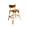 Averin Grove Solid Wood Bar Stool Natural Oak - Timberustic Bar Stool