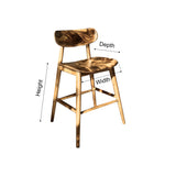 Averin Grove Solid Wood Bar Stool - Timberustic Bar Stool