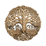 Eryndal Handcrafted Solid Wood Wall Art Natural Oak - Timberustic Wall Art