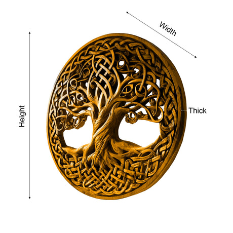 Averlyn Solid Wood Sculpted Wall Art - Timberustic Wall Art