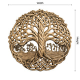 Eryndal Handcrafted Solid Wood Wall Art - Timberustic Wall Art
