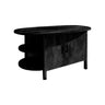 Averon Solid Wood Kitchen Island with Storage Black - Timberustic Kitchen Island