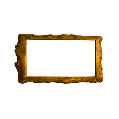 Averra Live Edge Solid Wood Mirror Frame Teak - Timberustic Mirror