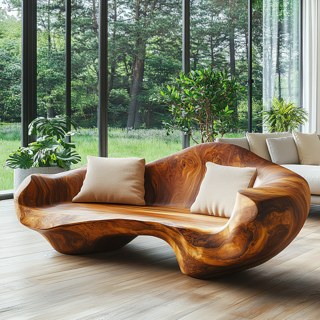 Averra Organic Solid Wood Sofa - Timberustic Sofa