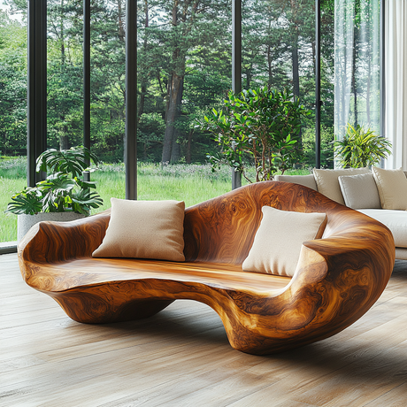 Averra Organic Solid Wood Sofa - Timberustic Sofa