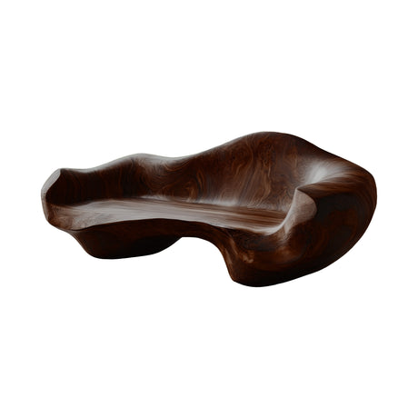 Averra Organic Solid Wood Sofa Dark Walnut - Timberustic Sofa