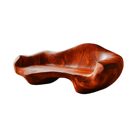 Averra Organic Solid Wood Sofa Mahogany - Timberustic Sofa