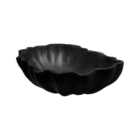 Bloomcrest Sculpted Solid Wood Vessel Sink