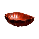 Bloomcrest Sculpted Solid Wood Vessel Sink