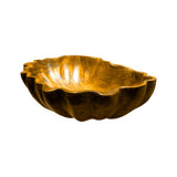 Bloomcrest Sculpted Solid Wood Vessel Sink