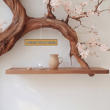 Blossomere Handcrafted Solid Wood Tree-Inspired Bookshelf