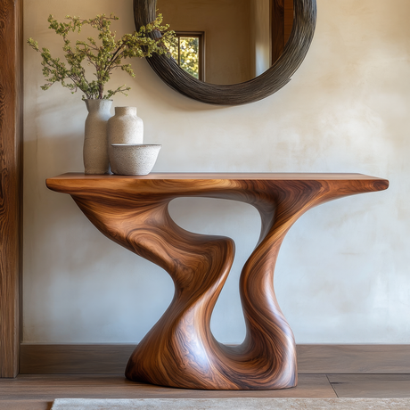 Brackenvale Handcrafted Solid Wood Console Table - Timberustic Console Table