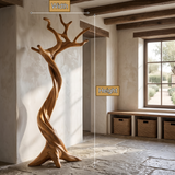 Bramblecrest Handcrafted Sculpted Solid Wood Tree Coat Rack - Timberustic Tree Coat Rack
