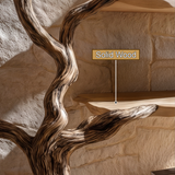 Bramblecrest Handcrafted Solid Wood Tree Bookshelf - Timberustic Tree Bookshelf