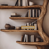 Bramblehart Sculpted Solid Wood Tree Bookshelf - Timberustic Tree Bookshelf