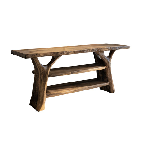 Branchline Solid Wood Live Edge Bathroom Vanity