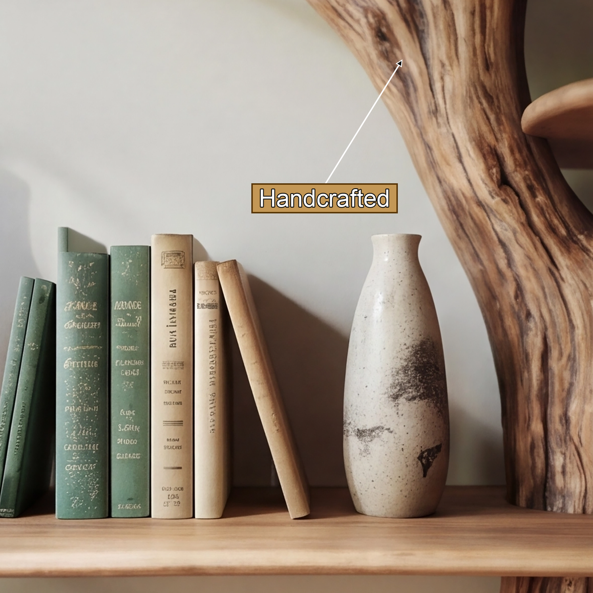 Branchline Solid Wood Tree Bookshelf - Timberustic Tree Bookshelf