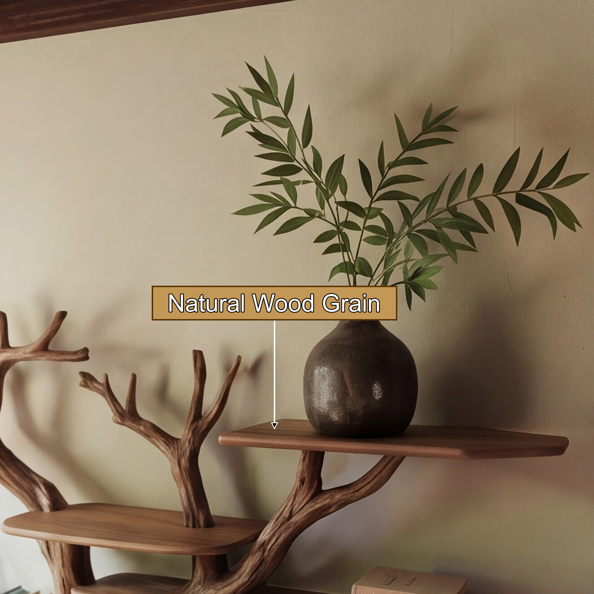 Branchline Solid Wood Tree Bookshelf - Timberustic Tree Bookshelf
