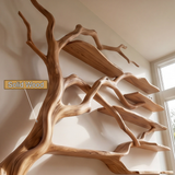 Branchmere Handcrafted Solid Wood Tree Bookshelf