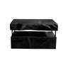Branor Live Edge Solid Wood Floating Bathroom Vanity with Drawers Black - Timberustic Floating Bathroom Vanity With Drawers