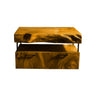 Branor Live Edge Solid Wood Floating Bathroom Vanity with Drawers Teak - Timberustic Floating Bathroom Vanity With Drawers