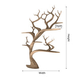 Branthollow Handcrafted Solid Wood Tree Bookshelf