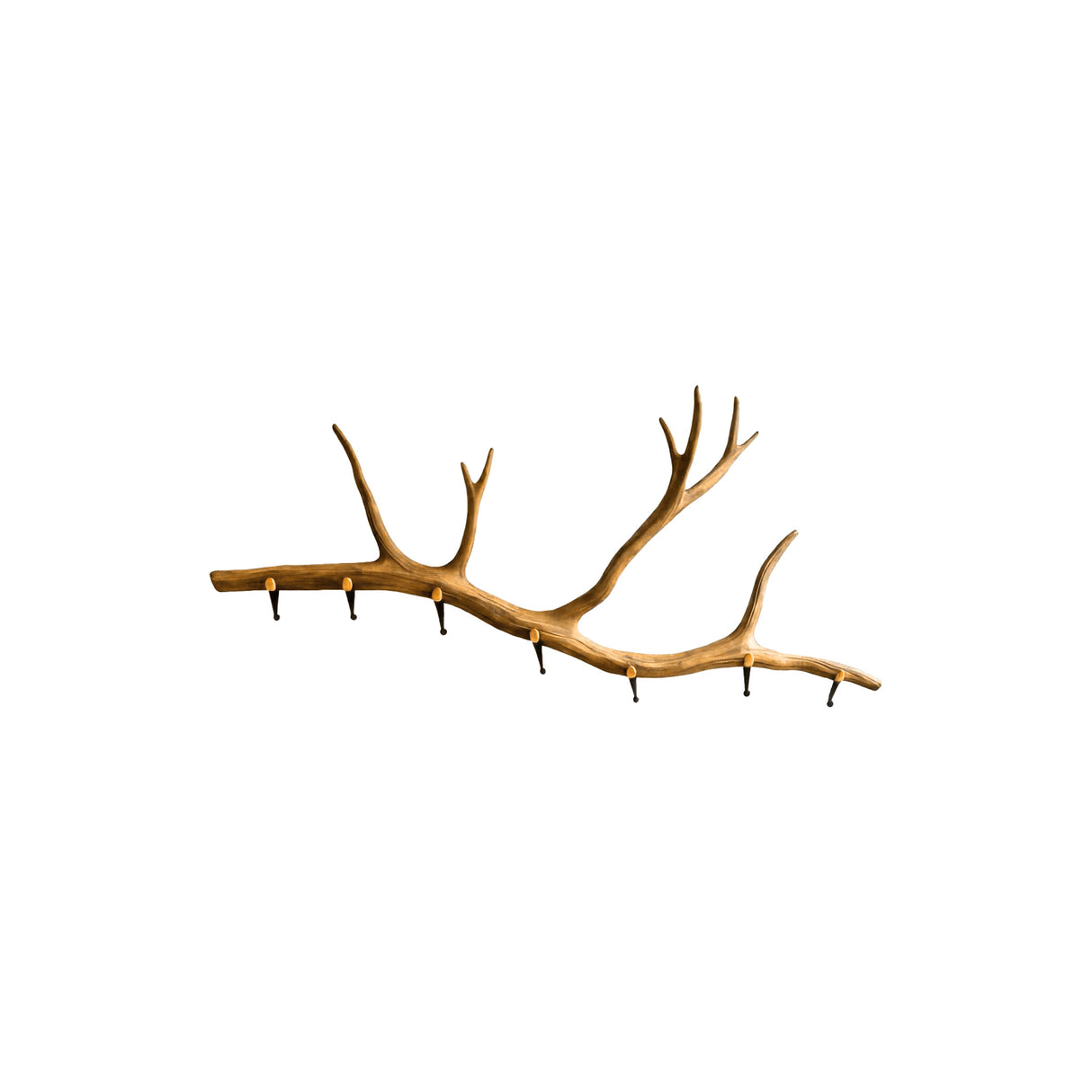 Branvia Sculpted Solid Wood Branch Wall Hook Rack