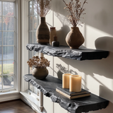 Bravik Handcrafted Solid Wood Floating Shelf SPA561489 - Timberustic Floating Shelf