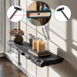 Bravik Handcrafted Solid Wood Floating Shelf SPA561489 - Timberustic Floating Shelf