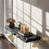 Bravik Handcrafted Solid Wood Floating Shelf SPA561489 - Timberustic Floating Shelf