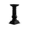 Bravion Handcrafted Solid Wood Pedestal Stand Black - Timberustic Pedestal Stand