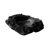 Bravion Live Edge Solid Wood Vessel Sink Black - Timberustic Vessel Sinks
