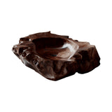 Bravion Live Edge Solid Wood Vessel Sink Dark Walnut - Timberustic Vessel Sinks