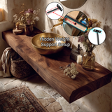 Bravon Solid Wood Floating Bathroom Vanity SPA120266 - Timberustic Floating Bathroom Vanity