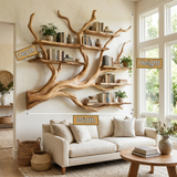 Briarcanopy Handcrafted Solid Wood Tree Bookshelf