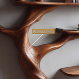 Briarcrest Handcrafted Solid Wood Tree Bookshelf - Timberustic Tree Bookshelf