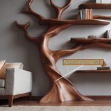 Briarcrest Handcrafted Solid Wood Tree Bookshelf - Timberustic Tree Bookshelf