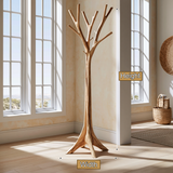 Brindlewood Sculpted Solid Wood Tree Coat Rack - Timberustic Tree Coat Rack
