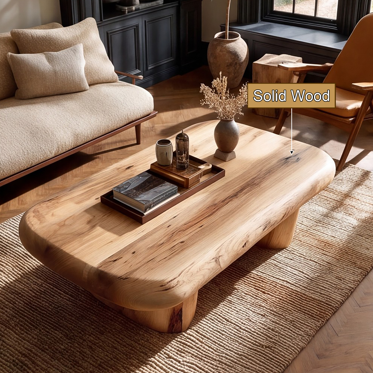 Brinwood Solid Wood Coffee Table SPA324023 - Timberustic Coffee Table