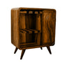 Caelmont Handcrafted Solid Wood Bar Cabinet
