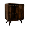Caelmont Handcrafted Solid Wood Bar Cabinet