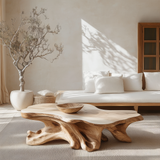 Caelric Live Edge Solid Wood Coffee Table SPA235328 - Timberustic Coffee Table