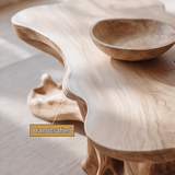Caelric Live Edge Solid Wood Coffee Table SPA235328 - Timberustic Coffee Table