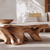 Caelric Live Edge Solid Wood Coffee Table SPA235328 - Timberustic Coffee Table
