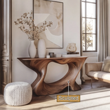 Caelthor Organic Solid Wood Console Table - Timberustic Console Table