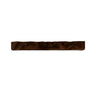 Caelthorn Carved Solid Wood Fireplace Mantel Shelf Dark Walnut - Timberustic Fireplace Mantel Shelf